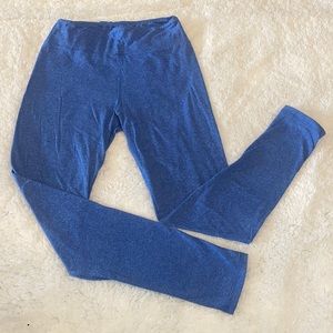 One Size Heather Blue LulaRoe Leggings